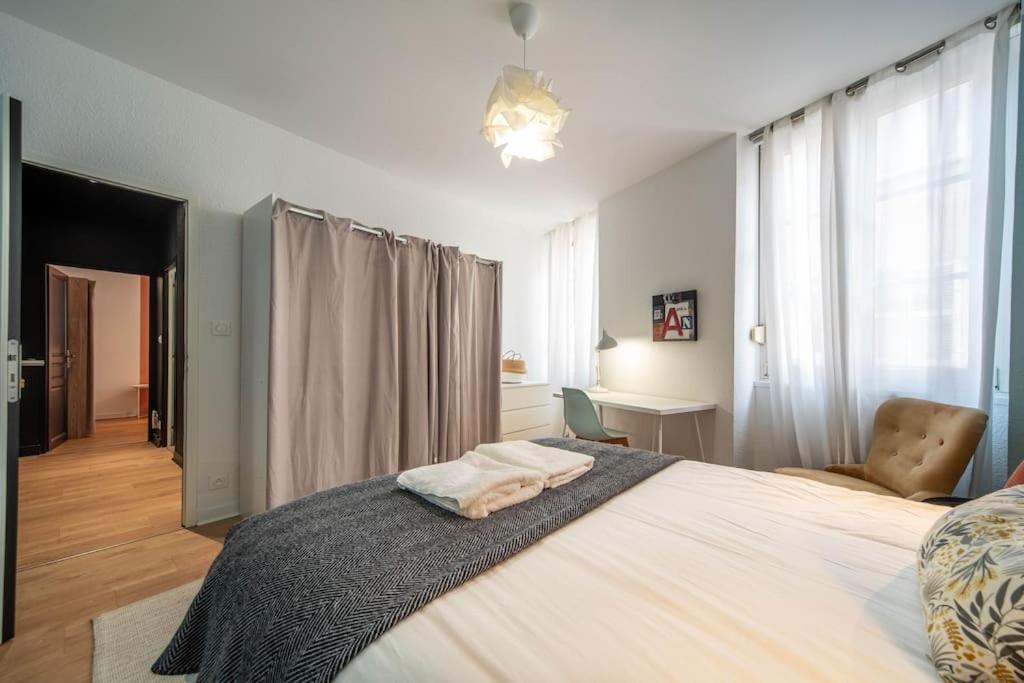 Macon Cozy / Appartement Central 100M² / 8 Pers Eksteriør billede