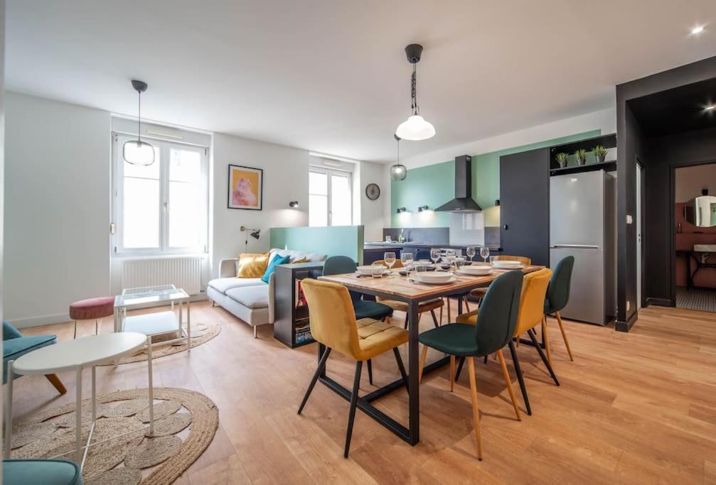 Macon Cozy / Appartement Central 100M² / 8 Pers Eksteriør billede