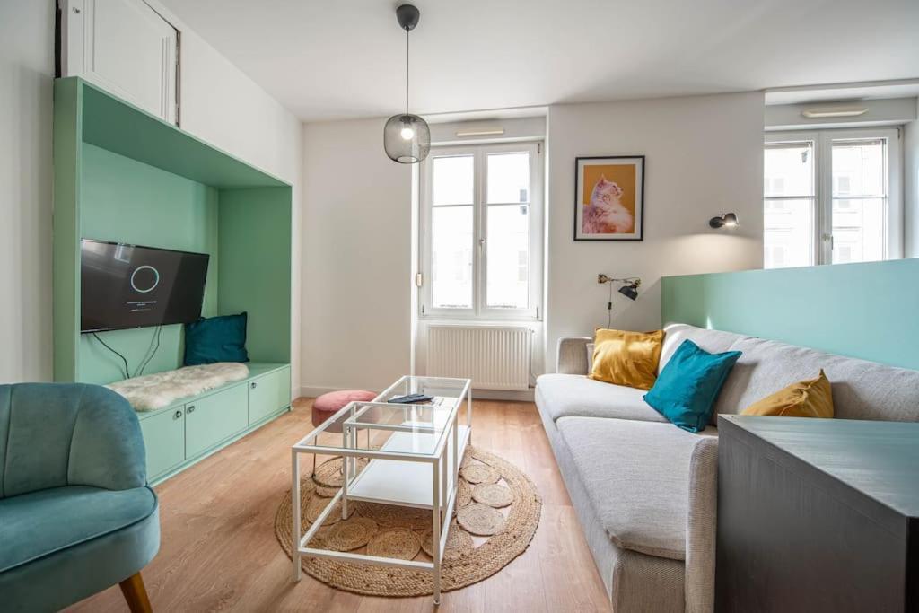 Macon Cozy / Appartement Central 100M² / 8 Pers Eksteriør billede